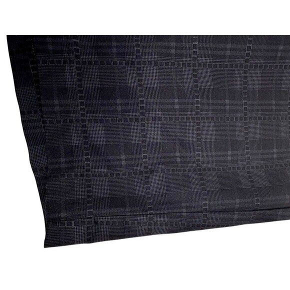 Adidas ClimaLite Golf Shorts Black Tonal Plaid Performance Lightweight SZ 36 - Picture 5 of 13